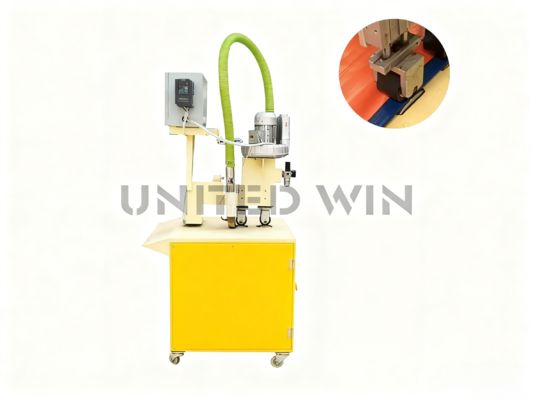 Pvc 6KW Single Head Upvc Welding Machine Intelligent Temperature Control Stable Seam Forming