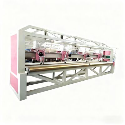 Plastic Tarpaulin Welding Machine Multi Head PVC Structure Continuous Tarpaulin Making 100m Min