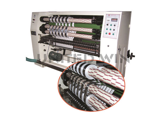 Round Cutter Slitting Aluminum Tape Making Machine For Foil Roll