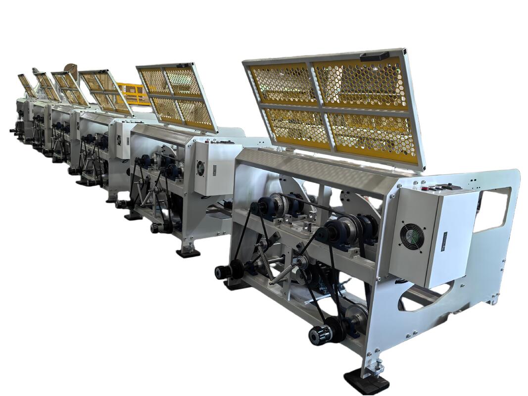 High Efficiency 20K Double Station Twisted Paper Rope Machine Stable Output for Paper Rope Production