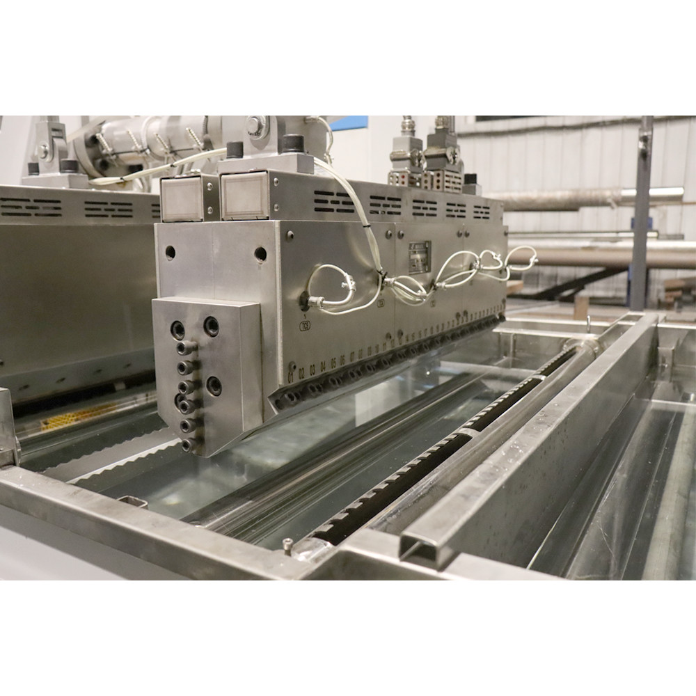 Flat Yarn Tape Extrusion Stretching Line For PE PP Woven Bag 250m/Min