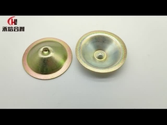 قطع غيار منصة معدنية شكل وعاء دعم غسالة قطع غيار المنوال الدائري